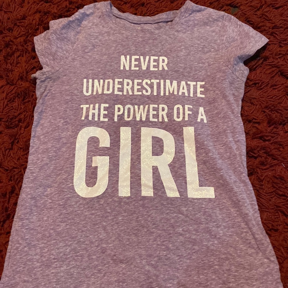 Purple motivational shirt